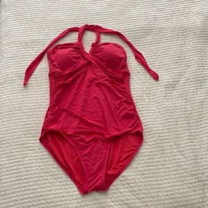 Merona One Piece Coral Swimsuit